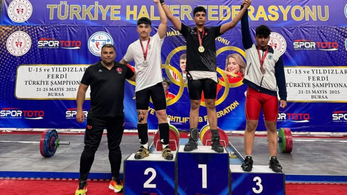 Türkiye Halter Şampiyonası Derecemiz